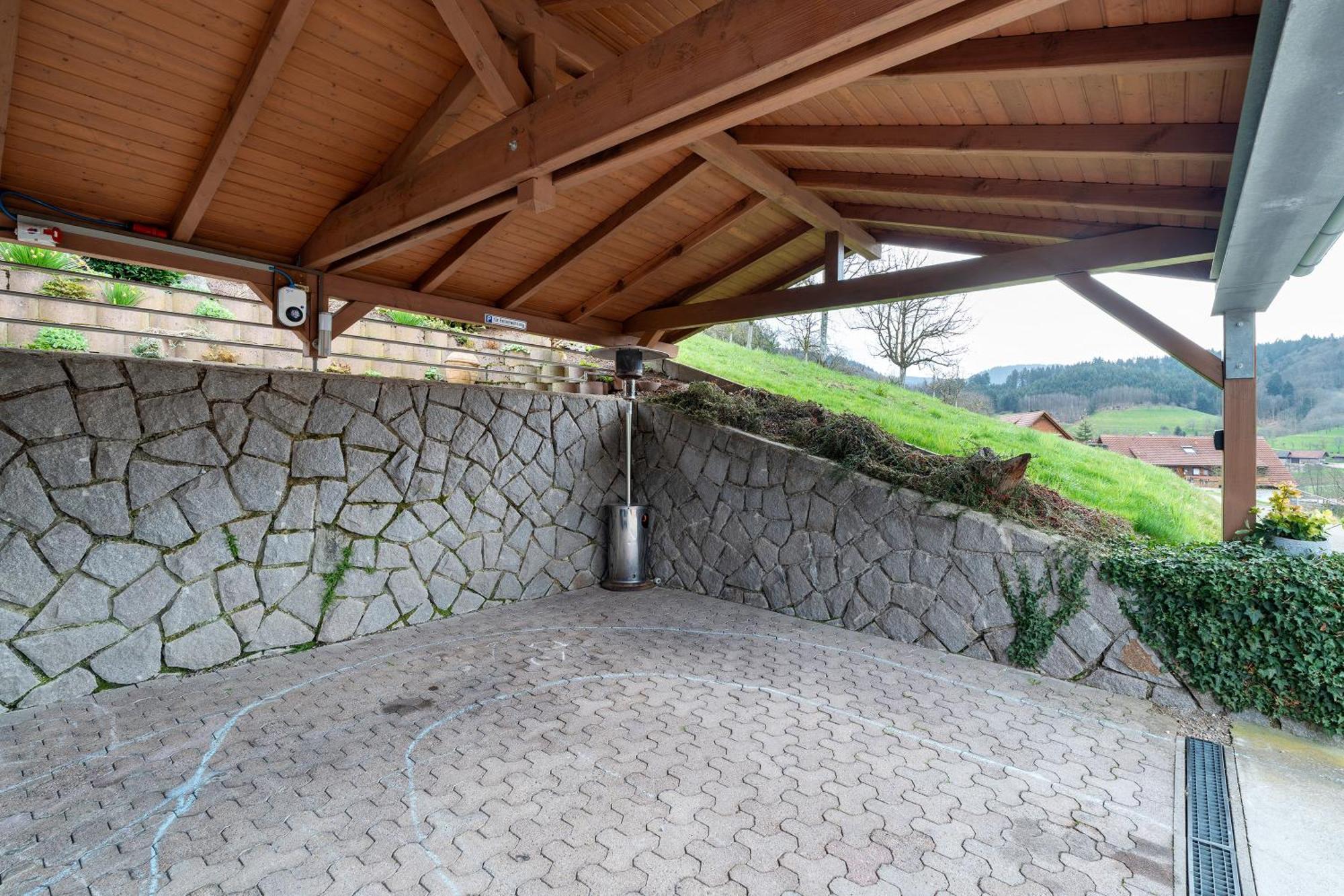 Appartamento Haus Am Schroffen Ottenhofen im Schwarzwald Esterno foto