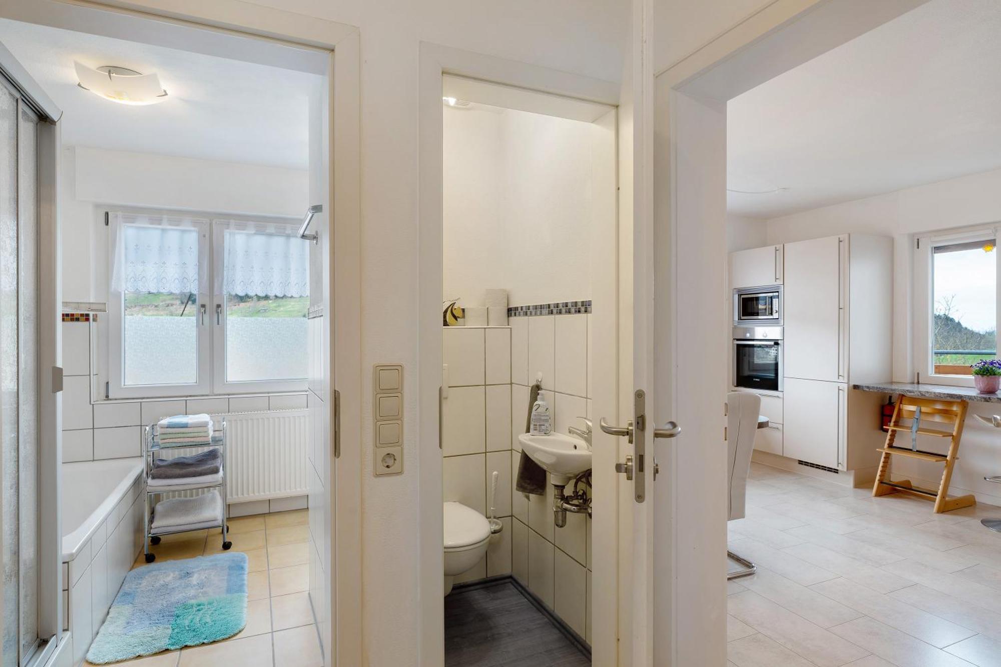 Appartamento Haus Am Schroffen Ottenhofen im Schwarzwald Esterno foto